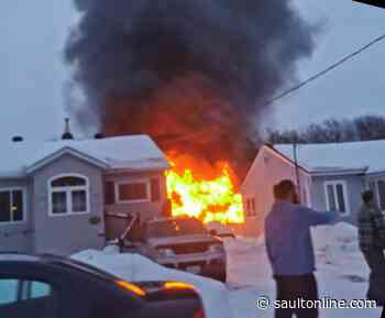 Fire Destroys Garage on Moody Street