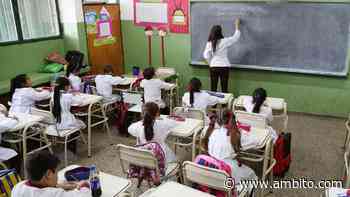 Oficializan fecha de comienzo de clases en provincia de Buenos Aires - ámbito.com