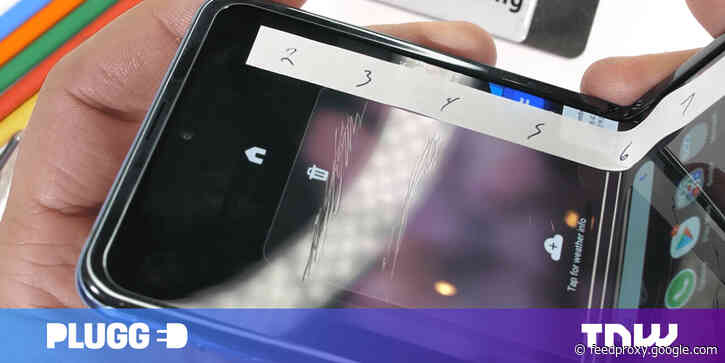 Surprise: The Samsung Galaxy Z Flip’s ultra-thin folding ‘glass’ scratches like plastic