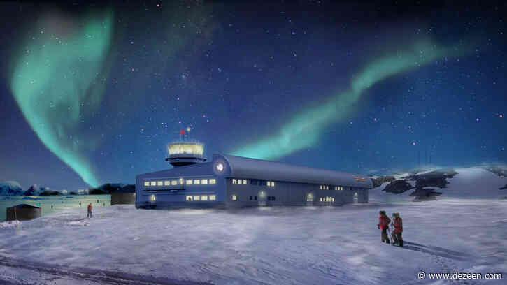 Hugh Broughton Architects and Ramboll design aerodynamic Antarctic research centre