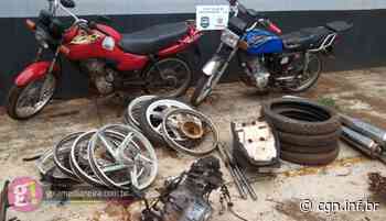 Polícia Civil desarticula desmanche de motos furtadas em Medianeira - CGN