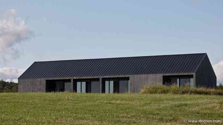 Hass House by Feuerstein Quagliara is designed to embrace New York's pastoral scenery