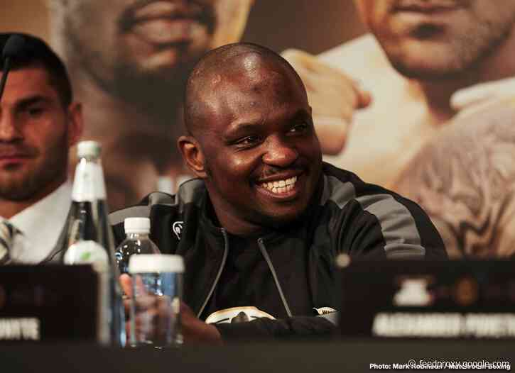 Dillian Whyte and Alexander Povetkin have agreed to terms for fight in April or May