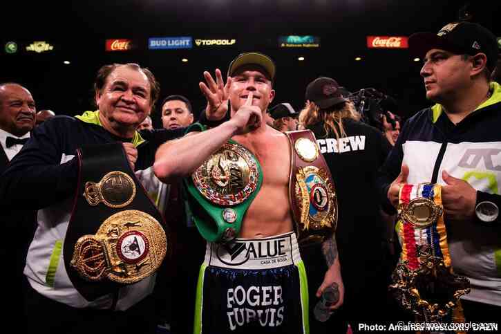 Canelo Alvarez vs. Billy Joe Saunders close to being done for May 2