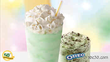 McDonald's Shamrock Shake returns nationwide Wednesday with new Shamrock McFlurry