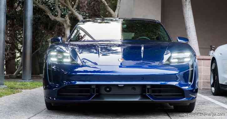 Porsche Taycan catches fire in Florida