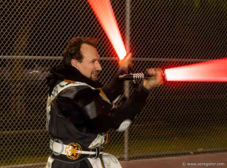These lightsaber duels are for real