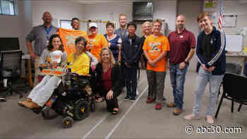 Texas students make life-changing device for teacher with ALS