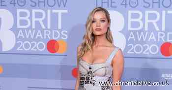 Laura Whitmore attends Brit Awards days after tearful tribute to late friend Caroline Flack