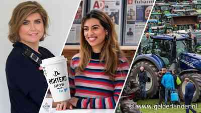 Boerenprotest-special en Angela de Jong in De Ochtend Show to go