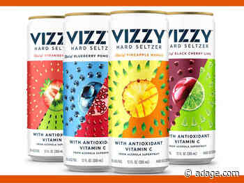 Johannes Leonardo wins Vizzy, a new hard seltzer from Molson Coors