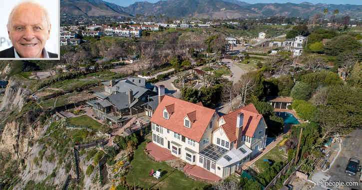 Anthony Hopkins Lists Cliffside Malibu Home that Survived Wildfires for $11.5 Million