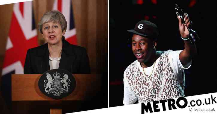 Brit Awards 2020: Tyler, The Creator slams Theresa May for banning him from the UK in acceptance speech