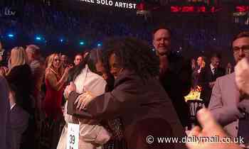 BRITs: Best female solo artist Mabel hugs mother Neneh Cherry