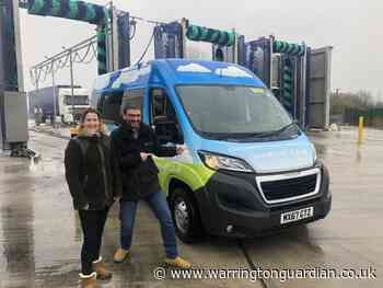 Motorway truckwash celebrates high numbers on new site - Warrington Guardian