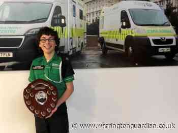 Warrington teen from St John's Ambulance named Cheshire's Cadet of the Year - Warrington Guardian