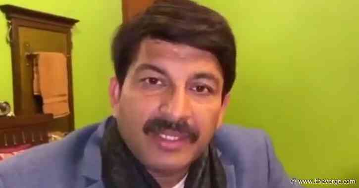 An Indian politician used AI to translate his speech into other languages to reach more voters