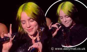 BRITs: Tearful Billie Eilish wins Best International Female Artist