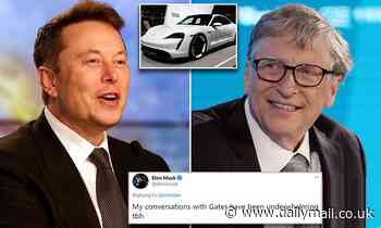 Elon Musk calls Bill Gates 'underwhelming' after he buys a Porsche rather than a Tesla