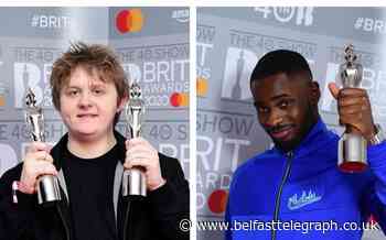Lewis Capaldi and Dave among big winners at male-dominated Brits