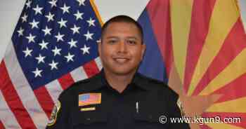 Body of slain officer arrives at Pima County Medical Examiner - KGUN