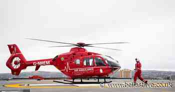 New Helipad at Royal Victoria Hospital has first test landing - Belfast Live