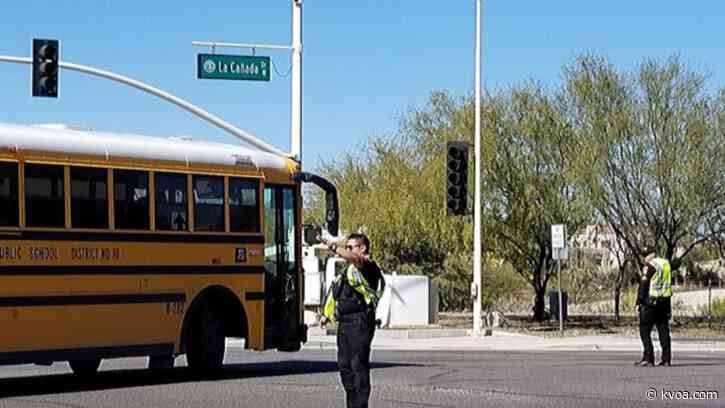 Oro Valley Police encouraging driver caution at intersection undergoing traffic signal adjustment