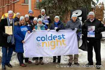 Mayor proclaims Saturday as Coldest Night of the Year in Orillia - OrilliaMatters.Com