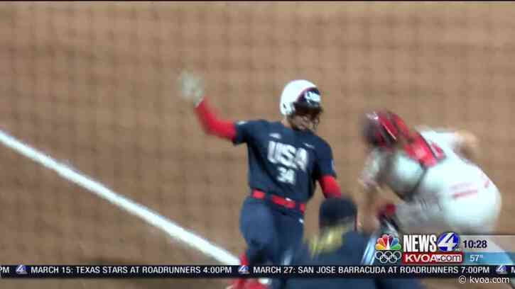 UA softball hangs with USA Olympic team; Homecoming for Mulipola