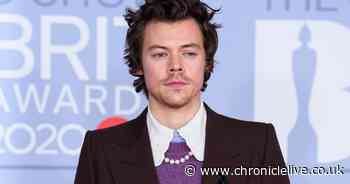 Harry Styles makes silent tribute to ex Caroline Flack on Brits red carpet