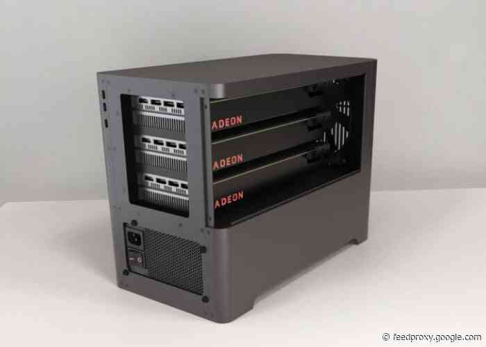 Animaionic Maximus Apple Mac external PCIe expansion enclosure