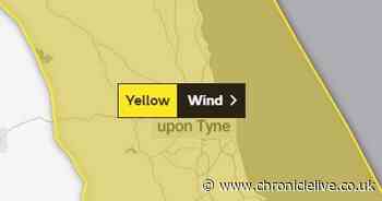 Met Office weather warning issued as North East to be hit by 65mph winds