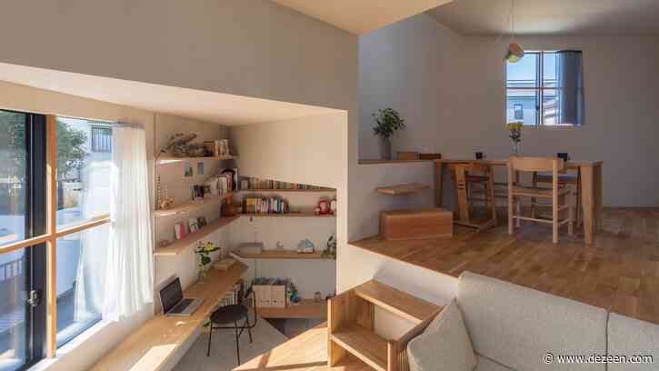 House in Takatsuki by Tato Architects has 16 different floor levels