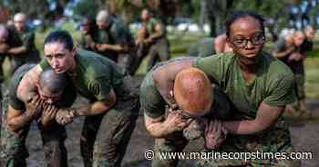 Marine uses wrestling past to train martial arts teachers - Marine Corps Times