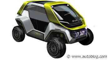 Turin design school's electric car is a six-seater sneaker for Geneva