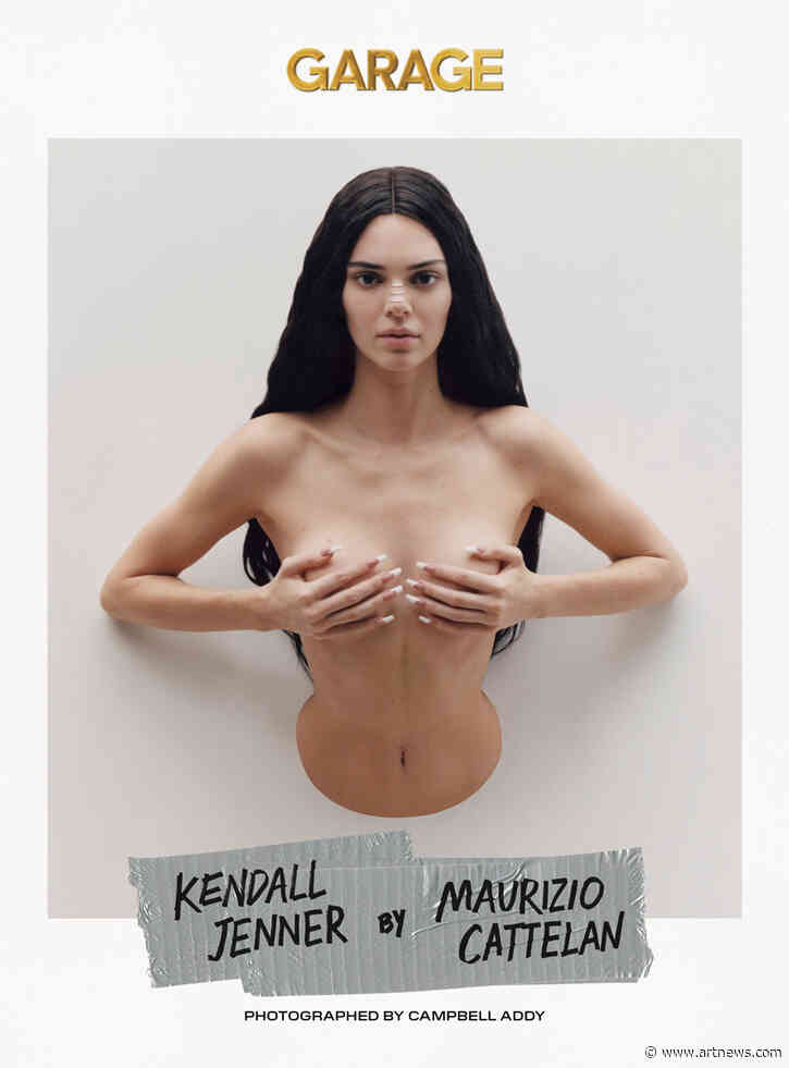 Maurizio Cattelan Imagines Kendall Jenner as a ‘Trophy Wife’ for Garage Magazine Cover