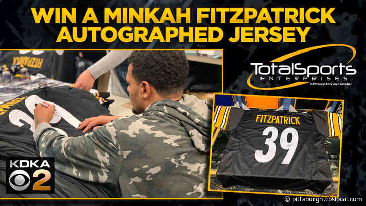 Enter To Win: Autographed Minkah Fitzpatrick Steelers Jersey