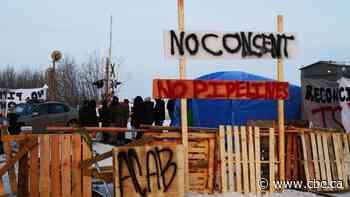 New anti-pipeline blockade set up by protesters in west Edmonton