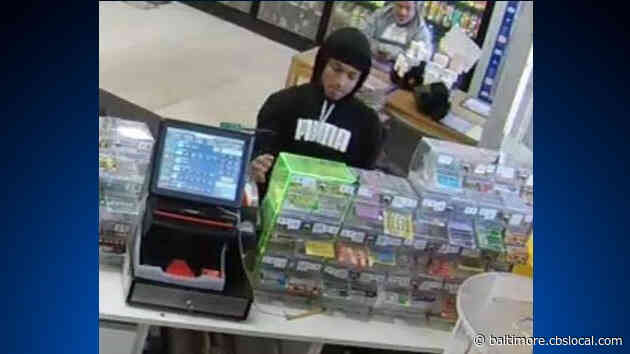 Police Searching For Man Who Allegedly Stole Case Of Scratch-Off Lottery Tickets In Maryland