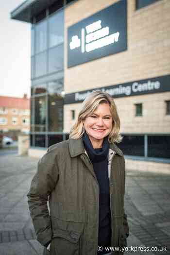 Justin Greening praises York St John University