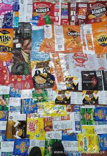 Slade Green charity is recycling old crisp packets to create sleeping bags for the homeless