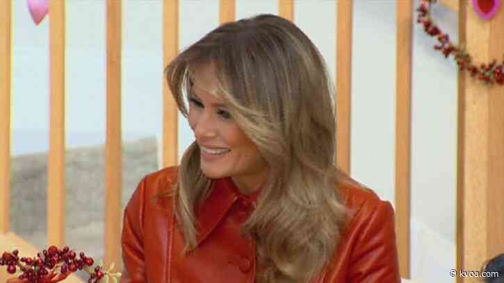 First Lady Melania Trump honored with 2020 Woman of Distinction award