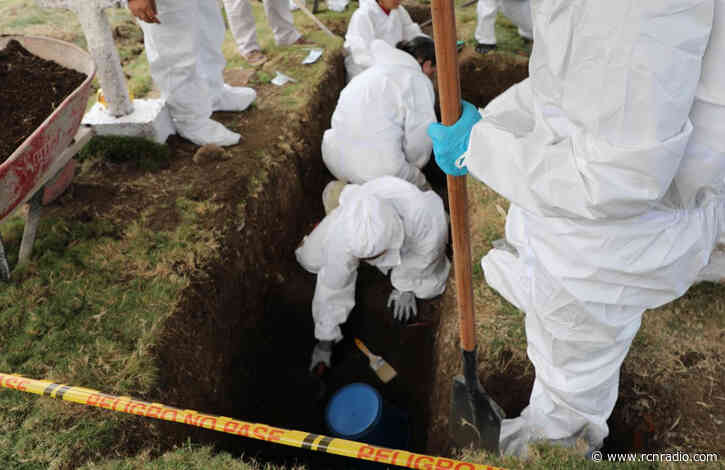 Un niño, entre los diez cuerpos de falsos positivos exhumados en Dabeiba - RCN Radio