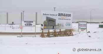 Family confirms worker shocked at future Edmonton-area Amazon warehouse has died