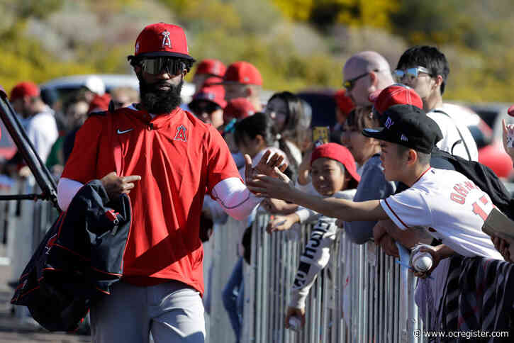 Angels’ Brian Goodwin says he has no hard feelings after arbitration hearing