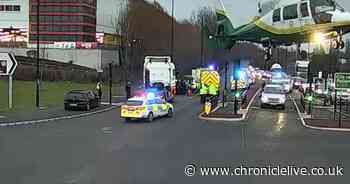 Teenager fighting for her life in hospital after being hit by car in Sunderland