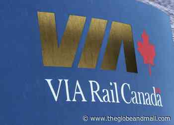 Partial service to resume between Quebec City and Ottawa starting Thursday, Via Rail says - The Globe and Mail