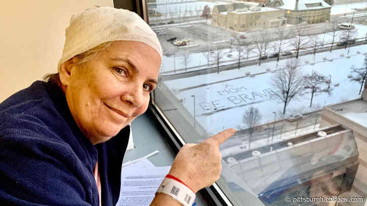 ‘Mom, Be Brave’: Daughter Writes Heartfelt Message In Snow To Mother Battling Cancer