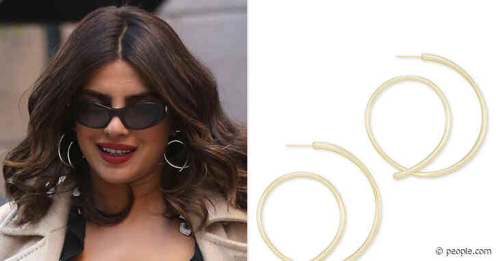 Priyanka Chopra Jonas Is the Latest Celeb to Wear Earrings from This Affordable Jewelry Brand