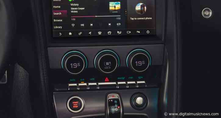 Jaguar Is Directly Integrating Spotify Into Future Dashboards